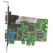 StarTech.com PCI Express seriellt kort med 2 portar och 16C1050 UART