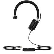 Yealink UH38 Mono Teams Headset Kabel & Trådlös Huvudband Samtal/musik USB Type-C