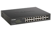 D-Link DGS-1100-18PV2 nätverksswitchar hanterad L2 Gigabit Ethernet (10/100/1000)