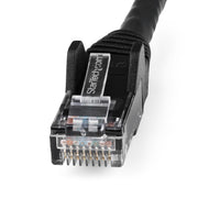 StarTech.com N6LPATCH3MBK nätverkskablar Svart 3 m Cat6 U/UTP (UTP)