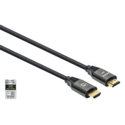 Manhattan 355957 HDMI-kabel 3 m HDMI Typ A (standard) Svart