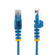 StarTech.com 15 m blå smal CAT6 Ethernet-kabel