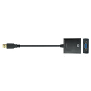 LogiLink UA0231 USB-grafikadapter 1920 x 1080 pixlar Svart