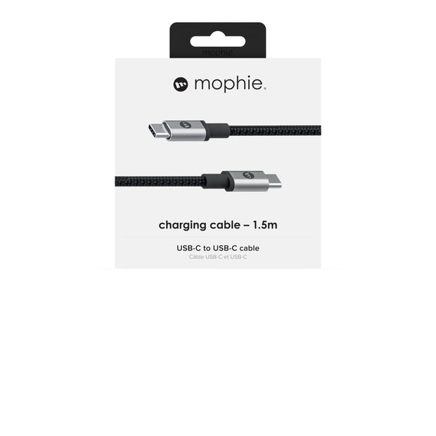 mophie 409903204 USB-kablar USB 3.2 Gen 1 (3.1 Gen 1) 1,5 m USB C Svart