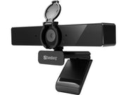 Sandberg 134-45 webbkameror 8 MP 3840 x 2160 pixlar USB Svart