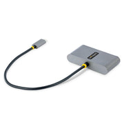 StarTech.com USB-C-hubb med 4 portar och 100 W pass-through-strömförsörjning