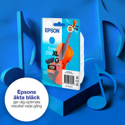 Epson Enpack Cyan 250XL Violin Claria Photo HD-bläck