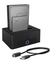 ICY BOX IB-1232CL-U3 USB 3.2 Gen 1 (3.1 Gen 1) Type-A Svart