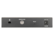 D-Link DGS-1100-08V2 hanterad L2 Gigabit Ethernet (10/100/1000) Svart