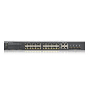 Zyxel GS1920-24HPV2 hanterad Gigabit Ethernet (10/100/1000) Strömförsörjning via