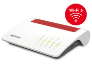 Box 5590 Fiber trådlös router Gigabit Ethernet Dual-band (2,4 GHz / 5 GHz) Vit