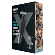 Braun XT5100 Batteri 5 mm Våt och torr Svart