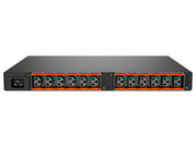 Vertiv Geist MU05M1R0-12CF17-2C20A9H00-S grenuttag 12 AC-utgångar 0U Svart
