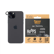 PanzerGlass Hoops Camera Lens Protector Black iPhone 15