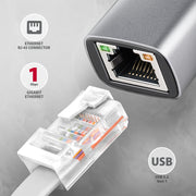 Axagon ADE-TXPD nätverkskort Ethernet 1000 Mbit/s