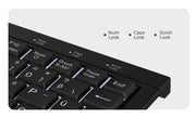 KeySonic KSK-3011ELC (DE) tangentbord Hem USB QWERTZ tyska Svart