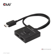 CLUB3D CSV-1384 KVM-switchar Svart