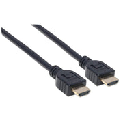 Manhattan 353922 HDMI-kabel 1 m HDMI Typ A (standard) Svart
