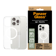 PanzerGlass HardCase Transparent w. White MagSafe iPhone 16 Pro