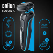 Braun Series 5 51-M4500cs Folierakapparat Svart