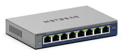 NETGEAR GS108Ev4 Ohanterad L2/L3 Gigabit Ethernet (10/100/1000) Grå