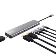 Trust 25661 gränssnittshubbar USB Type-C Aluminium
