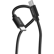 Verbatim 32391 USB-kablar USB 2.0 1 m USB C 0,48 Gbit/s 60 W Svart