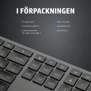 HP 975 trådlöst tangentbord med dubbla lägen