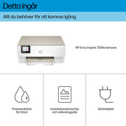 HP ENVY Inspire 7224e Trådlöst All-in-One Färg Skrivare - Termisk bläckstråle
