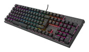 GENESIS NKG-2179 tangentbord Spela USB QWERTZ tyska Svart