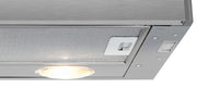 Beko HNT61210X köksfläkt Halvinbyggd (utdragbar) Rostfritt stål 280 m³/h