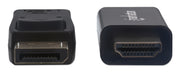 Manhattan 152679 videokabeladapter 1,8 m DisplayPort HDMI Svart