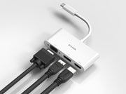 D-Link DUB-V310 dockningsstationer för bärbara datorer Kabel USB 3.2 Gen 1 (3.1 Gen