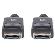 Manhattan 307116 DisplayPort-kabel 2 m Svart