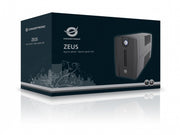 Conceptronic ZEUS02E strömskydd (UPS) Linjeinteraktiv 0,85 kVA 480 W 4 AC-utgångar