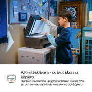 HP DeskJet 4330 Trådlöst All-in-One Färg Skrivare - Termisk bläckstråle - Duplex
