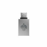 CHERRY 61710036 kabelomvandlare (hane/hona) USB-A USB-C Silver