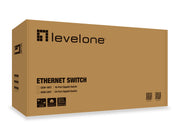 LevelOne GSW-2457 nätverksswitchar Ohanterad Gigabit Ethernet (10/100/1000) Svart