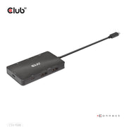 CLUB3D CSV-1598 dockningsstationer för bärbara datorer USB 3.2 Gen 2 (3.1 Gen 2)