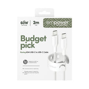 PanzerGlass empower by Racing 60W USB-C to USB-C Cable
