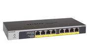 NETGEAR GS108LP Ohanterad Gigabit Ethernet (10/100/1000) Strömförsörjning via