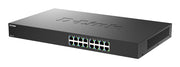 D-Link DMS-1016 Ohanterad L2+ 2.5G Ethernet (100/1000/2500) Svart