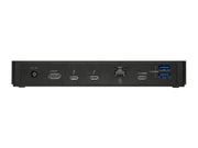 Conceptronic DONN30B dockningsstationer för bärbara datorer Kabel Thunderbolt 4 Svart