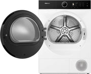 Hisense DH5I804BWCD tumlare Fristående Frontmatad 8 kg Vit