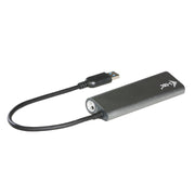 i-tec Metal U3HUB448 gränssnittshubbar USB 3.2 Gen 1 (3.1 Gen 1) Type-A 5000 Mbit/s