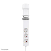 Neomounts DS22-840WH6 förlängningssladdar 1,4 m 3 AC-utgångar inomhus Vit