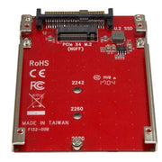 StarTech.com M.2 enhet till U.2 (SFF-8639) värdadapter för M.2 PCIe NVMe SSD-enheter