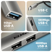 Axagon HUB USB HUE-STC