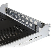 StarTech.com 2U ventilerad och skjutbar serverrackhylla med kabelhanteringsarm