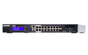 QNAP QGD-1600P hanterad Gigabit Ethernet (10/100/1000) Strömförsörjning via Ethernet